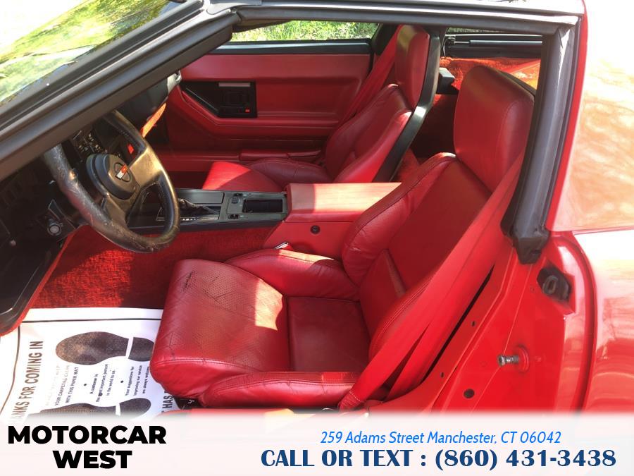 1987 Chevrolet Corvette BASE, available for sale in Manchester, Connecticut | Motorcar West. Manchester, Connecticut 1987 Chevrolet Corvette BASE, available for sale in Manchester, Connecticut | Motorcar West. Manchester, Connecticut