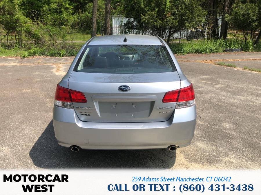 2012 Subaru Legacy 4dr Sdn H6 Auto 3.6R Limited, available for sale in Manchester, Connecticut | Motorcar West. Manchester, Connecticut 2012 Subaru Legacy 4dr Sdn H6 Auto 3.6R Limited, available for sale in Manchester, Connecticut | Motorcar West. Manchester, Connecticut