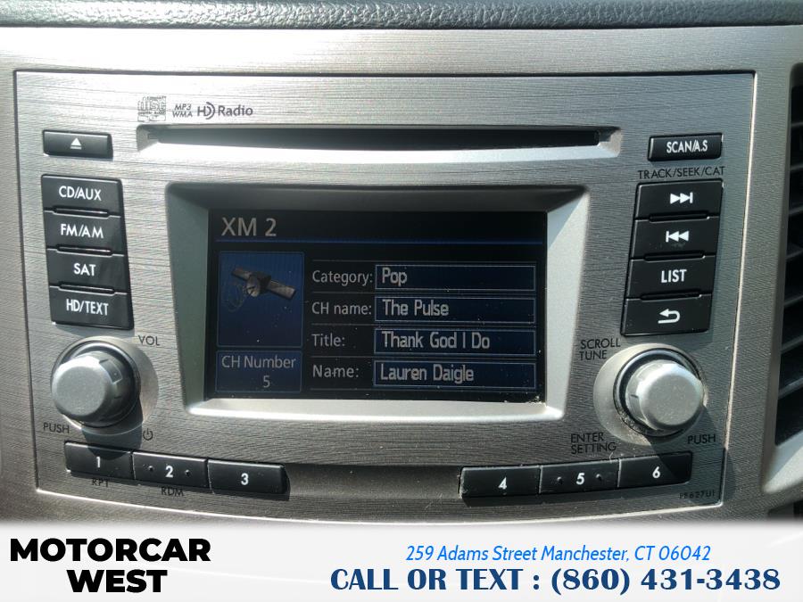 2012 Subaru Legacy 4dr Sdn H6 Auto 3.6R Limited, available for sale in Manchester, Connecticut | Motorcar West. Manchester, Connecticut 2012 Subaru Legacy 4dr Sdn H6 Auto 3.6R Limited, available for sale in Manchester, Connecticut | Motorcar West. Manchester, Connecticut