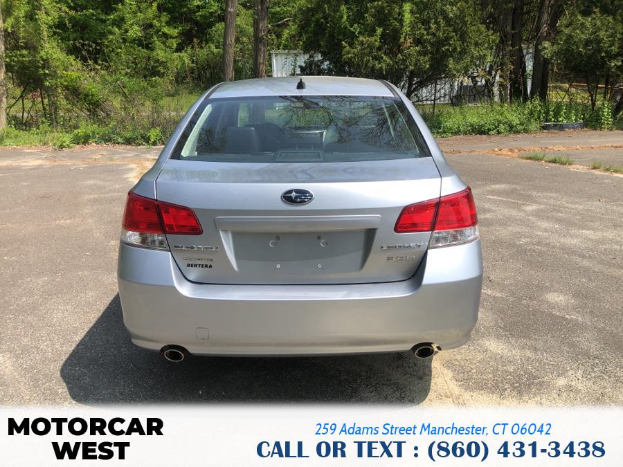 2012 Subaru Legacy 4dr Sdn H6 Auto 3.6R Limited, available for sale in Manchester, Connecticut | Motorcar West. Manchester, Connecticut 2012 Subaru Legacy 4dr Sdn H6 Auto 3.6R Limited, available for sale in Manchester, Connecticut | Motorcar West. Manchester, Connecticut