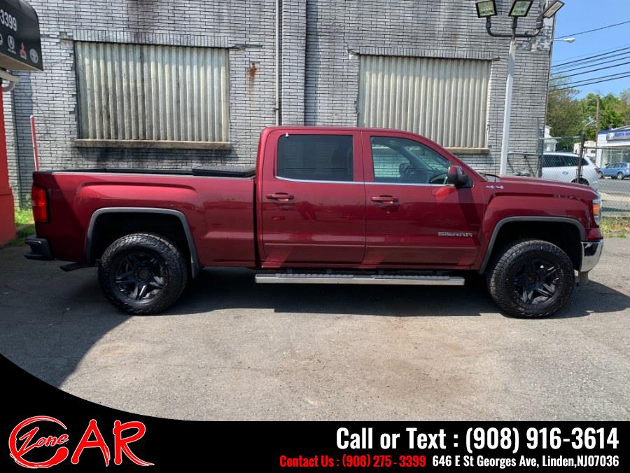 2015 GMC Sierra 1500 4WD Crew Cab 143.5" SLE, available for sale in Linden, New Jersey | Car Zone. Linden, New Jersey 2015 GMC Sierra 1500 4WD Crew Cab 143.5" SLE, available for sale in Linden, New Jersey | Car Zone. Linden, New Jersey
