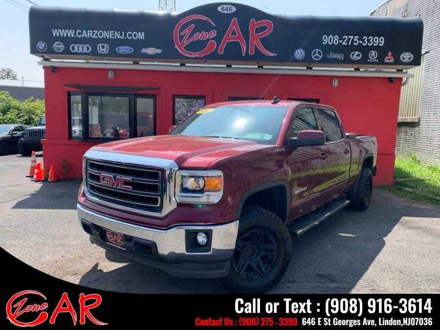 2015 GMC Sierra 1500 4WD Crew Cab 143.5" SLE, available for sale in Linden, New Jersey | Car Zone. Linden, New Jersey
