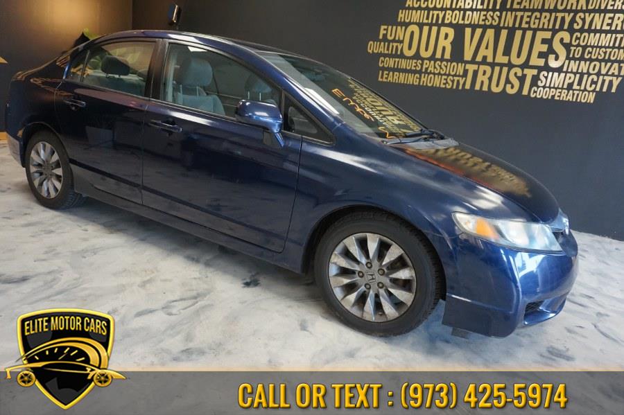 2009 Honda Civic Sdn 4dr Auto EX, available for sale in Newark, New Jersey | Elite Motor Cars. Newark, New Jersey 2009 Honda Civic Sdn 4dr Auto EX, available for sale in Newark, New Jersey | Elite Motor Cars. Newark, New Jersey