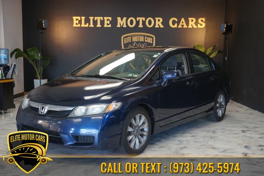 2009 Honda Civic Sdn 4dr Auto EX, available for sale in Newark, New Jersey | Elite Motor Cars. Newark, New Jersey