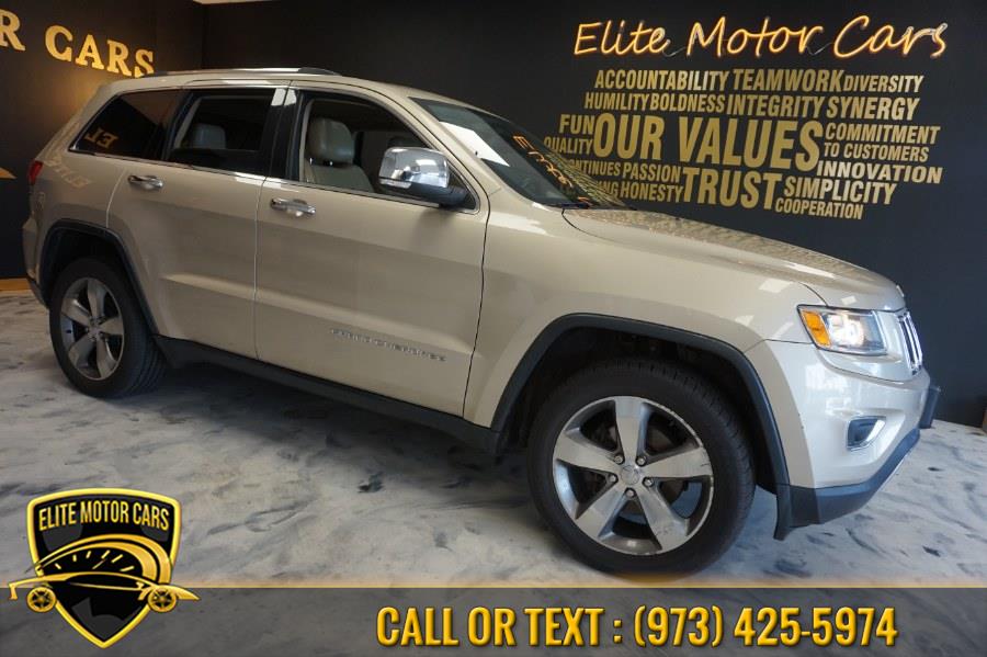 2014 Jeep Grand Cherokee 4WD 4dr Limited, available for sale in Newark, New Jersey | Elite Motor Cars. Newark, New Jersey 2014 Jeep Grand Cherokee 4WD 4dr Limited, available for sale in Newark, New Jersey | Elite Motor Cars. Newark, New Jersey