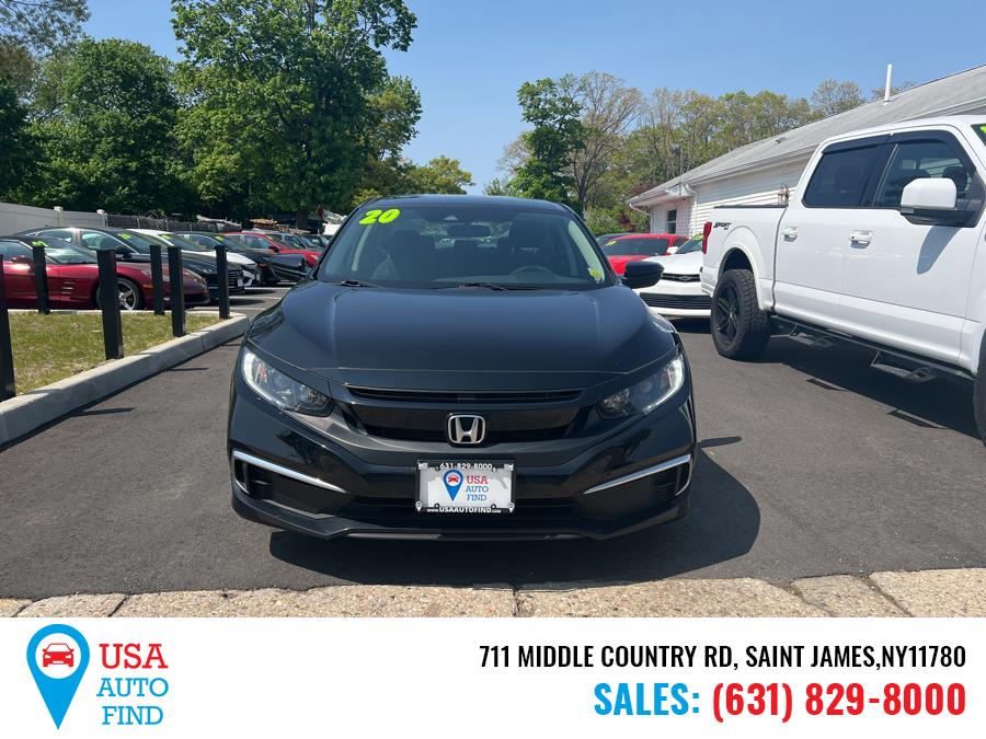 2020 Honda Civic Sedan LX CVT, available for sale in Saint James, New York | USA Auto Find. Saint James, New York 2020 Honda Civic Sedan LX CVT, available for sale in Saint James, New York | USA Auto Find. Saint James, New York