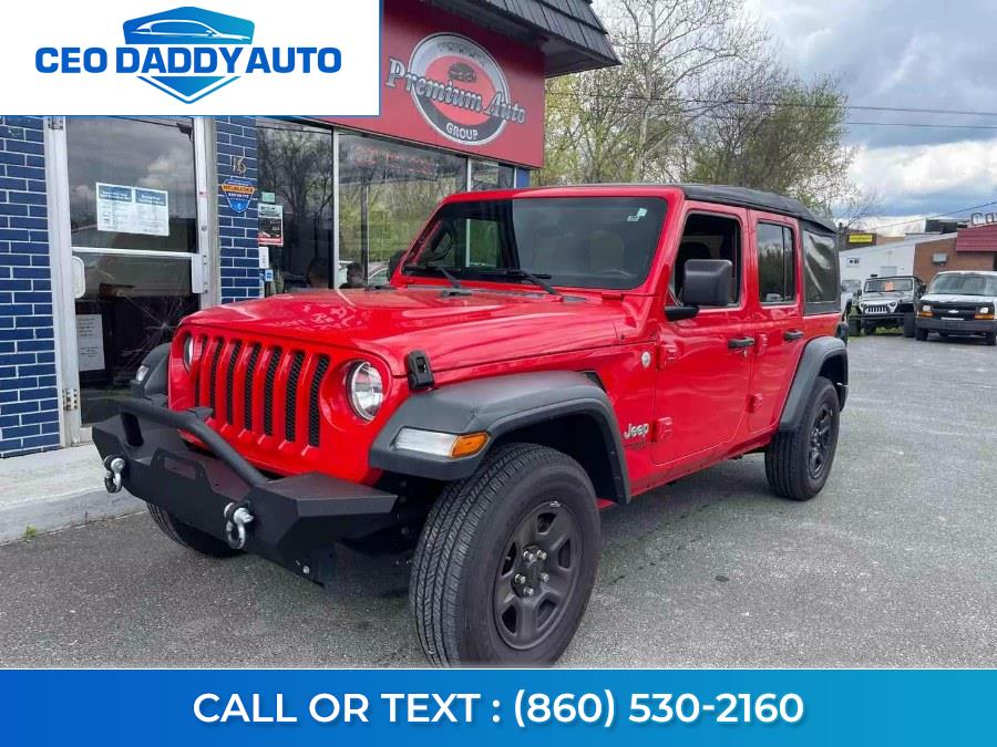 2018 Jeep Wrangler Unlimited Sport 4x4, available for sale in Online only, Connecticut | CEO DADDY AUTO. Online only, Connecticut