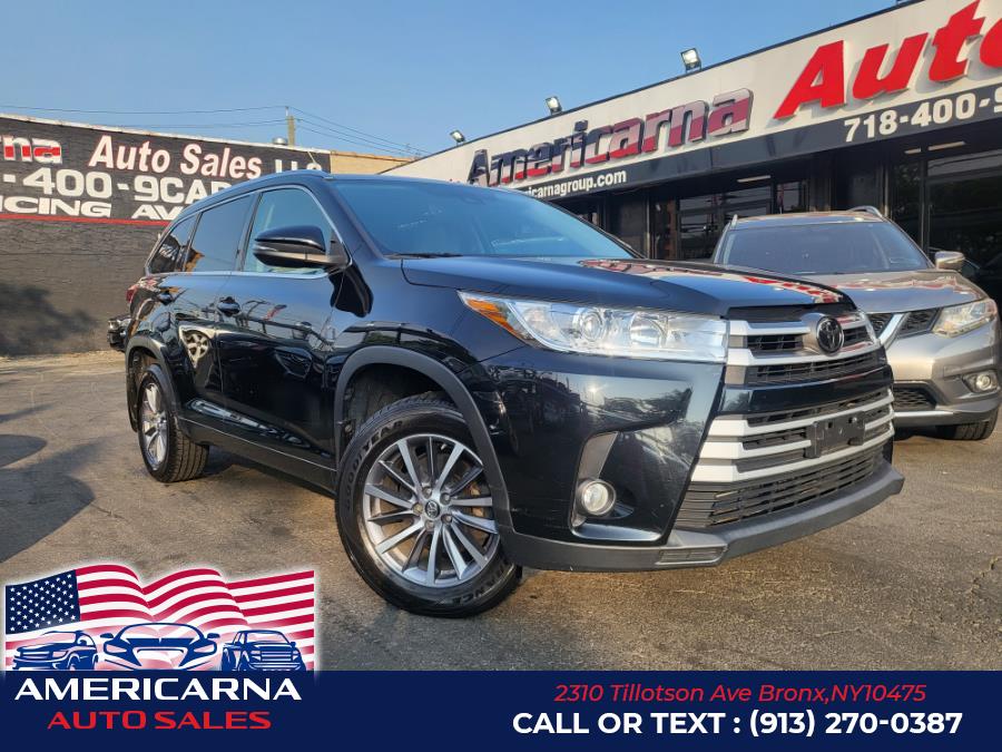 2018 Toyota Highlander XLE V6 AWD (Natl), available for sale in Bronx, New York | Americarna Auto Sales LLC. Bronx, New York 2018 Toyota Highlander XLE V6 AWD (Natl), available for sale in Bronx, New York | Americarna Auto Sales LLC. Bronx, New York