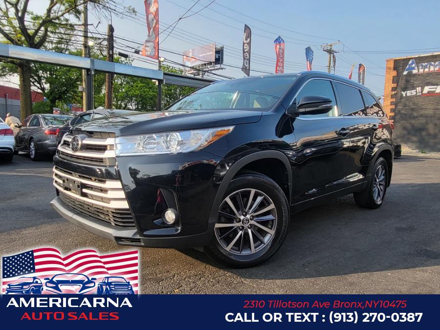 2018 Toyota Highlander XLE V6 AWD (Natl), available for sale in Bronx, New York | Americarna Auto Sales LLC. Bronx, New York