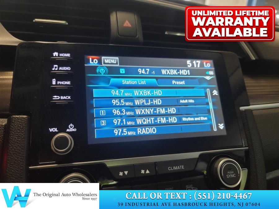 2019 Honda Civic Sedan EX-L CVT, available for sale in Hasbrouck Heights, New Jersey | AW Auto & Truck Wholesalers, Inc. Hasbrouck Heights, New Jersey 2019 Honda Civic Sedan EX-L CVT, available for sale in Hasbrouck Heights, New Jersey | AW Auto & Truck Wholesalers, Inc. Hasbrouck Heights, New Jersey