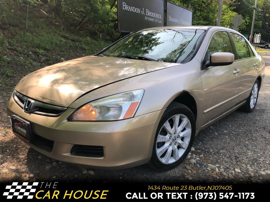 2007 Honda Accord Sedan 4dr V6 AT EX-L, available for sale in Butler, New Jersey | The Car House. Butler, New Jersey 2007 Honda Accord Sedan 4dr V6 AT EX-L, available for sale in Butler, New Jersey | The Car House. Butler, New Jersey