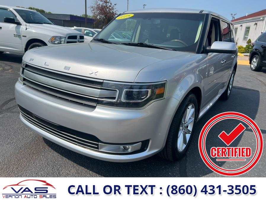 2018 Ford Flex Limited AWD, available for sale in Manchester, Connecticut | Vernon Auto Sale & Service. Manchester, Connecticut