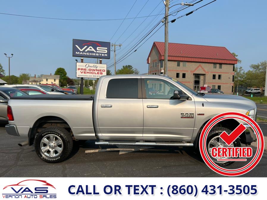 2016 Ram 3500 4WD Crew Cab 149" Big Horn, available for sale in Manchester, Connecticut | Vernon Auto Sale & Service. Manchester, Connecticut 2016 Ram 3500 4WD Crew Cab 149" Big Horn, available for sale in Manchester, Connecticut | Vernon Auto Sale & Service. Manchester, Connecticut