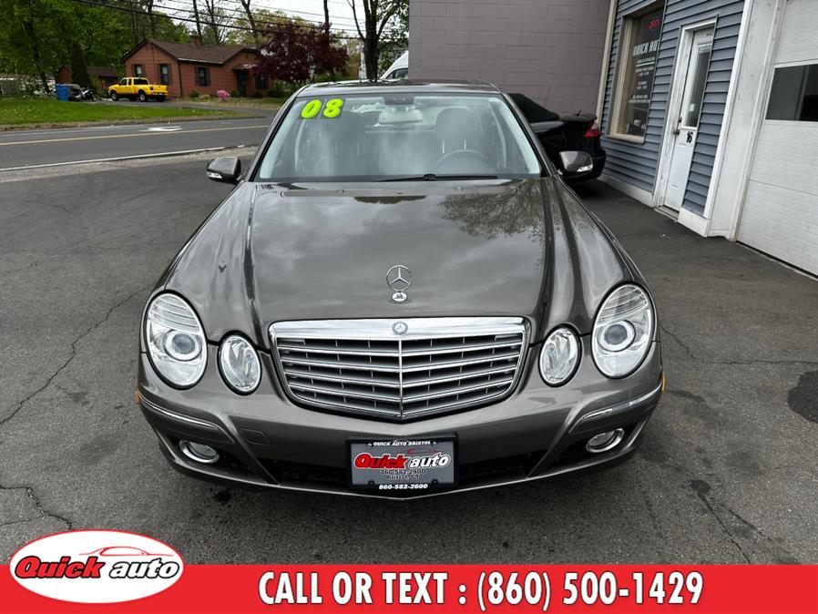 2008 Mercedes-Benz E-Class 4dr Sdn Luxury 3.5L 4MATIC, available for sale in Bristol, Connecticut | Quick Auto LLC. Bristol, Connecticut 2008 Mercedes-Benz E-Class 4dr Sdn Luxury 3.5L 4MATIC, available for sale in Bristol, Connecticut | Quick Auto LLC. Bristol, Connecticut