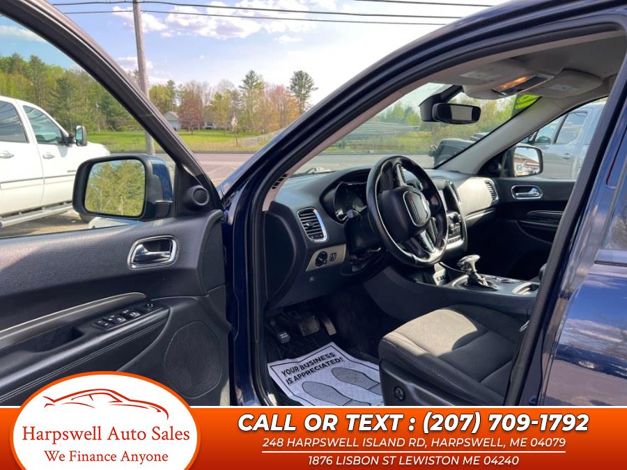 2018 Dodge Durango SXT AWD, available for sale in Harpswell, Maine | Harpswell Auto Sales Inc. Harpswell, Maine 2018 Dodge Durango SXT AWD, available for sale in Harpswell, Maine | Harpswell Auto Sales Inc. Harpswell, Maine