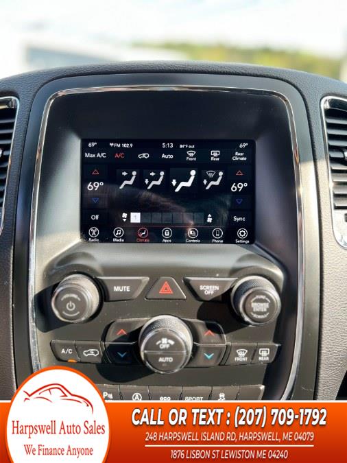 2018 Dodge Durango SXT AWD, available for sale in Harpswell, Maine | Harpswell Auto Sales Inc. Harpswell, Maine 2018 Dodge Durango SXT AWD, available for sale in Harpswell, Maine | Harpswell Auto Sales Inc. Harpswell, Maine