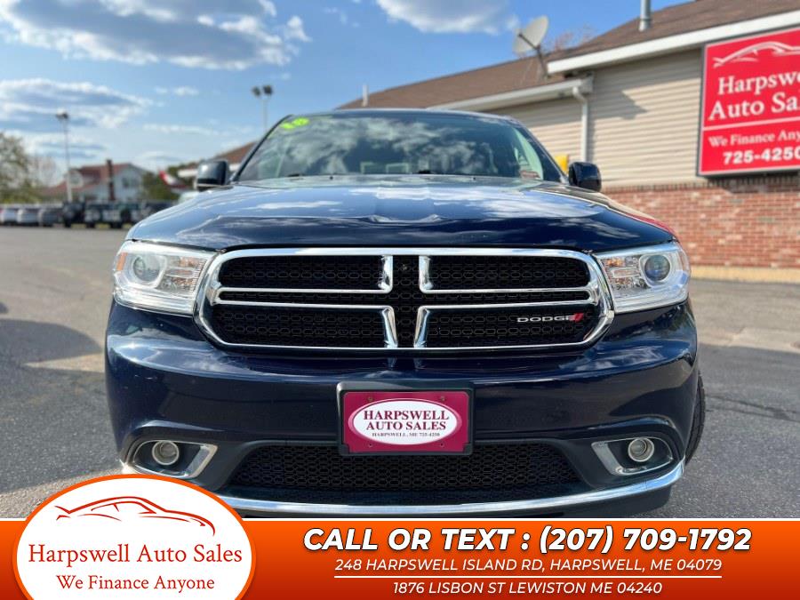 2018 Dodge Durango SXT AWD, available for sale in Harpswell, Maine | Harpswell Auto Sales Inc. Harpswell, Maine 2018 Dodge Durango SXT AWD, available for sale in Harpswell, Maine | Harpswell Auto Sales Inc. Harpswell, Maine