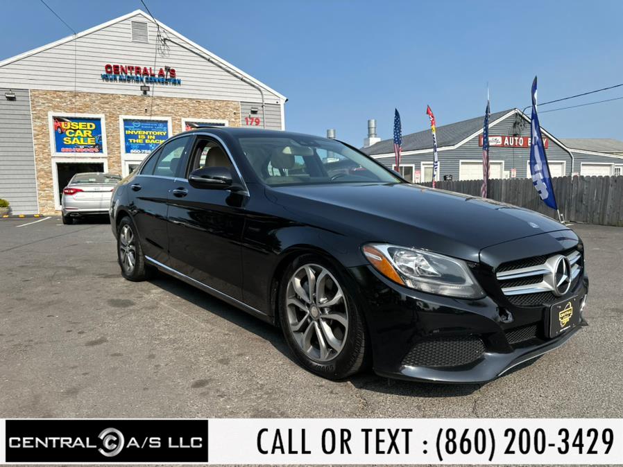 2016 Mercedes-Benz C-Class 4dr Sdn C 300 Luxury 4MATIC, available for sale in East Windsor, Connecticut | Central A/S LLC. East Windsor, Connecticut