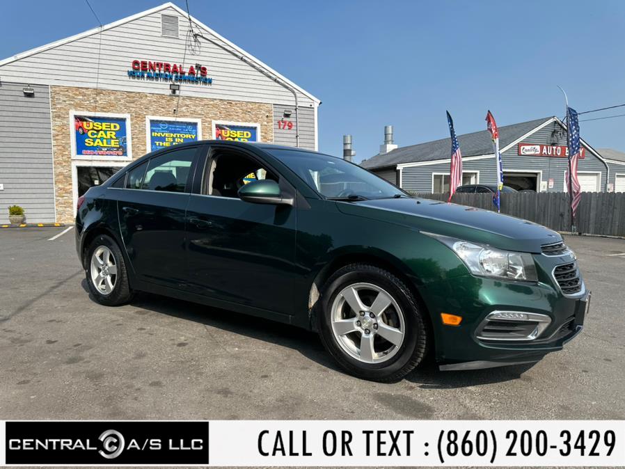 2015 Chevrolet Cruze 4dr Sdn Auto 1LT, available for sale in East Windsor, Connecticut | Central A/S LLC. East Windsor, Connecticut 2015 Chevrolet Cruze 4dr Sdn Auto 1LT, available for sale in East Windsor, Connecticut | Central A/S LLC. East Windsor, Connecticut