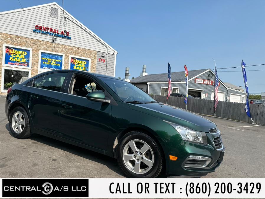 2015 Chevrolet Cruze 4dr Sdn Auto 1LT, available for sale in East Windsor, Connecticut | Central A/S LLC. East Windsor, Connecticut 2015 Chevrolet Cruze 4dr Sdn Auto 1LT, available for sale in East Windsor, Connecticut | Central A/S LLC. East Windsor, Connecticut