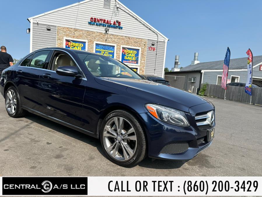 2017 Mercedes-Benz C-Class C 300 4MATIC Sedan with Luxury Pkg, available for sale in East Windsor, Connecticut | Central A/S LLC. East Windsor, Connecticut 2017 Mercedes-Benz C-Class C 300 4MATIC Sedan with Luxury Pkg, available for sale in East Windsor, Connecticut | Central A/S LLC. East Windsor, Connecticut