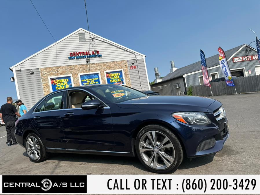 2017 Mercedes-Benz C-Class C 300 4MATIC Sedan with Luxury Pkg, available for sale in East Windsor, Connecticut | Central A/S LLC. East Windsor, Connecticut 2017 Mercedes-Benz C-Class C 300 4MATIC Sedan with Luxury Pkg, available for sale in East Windsor, Connecticut | Central A/S LLC. East Windsor, Connecticut
