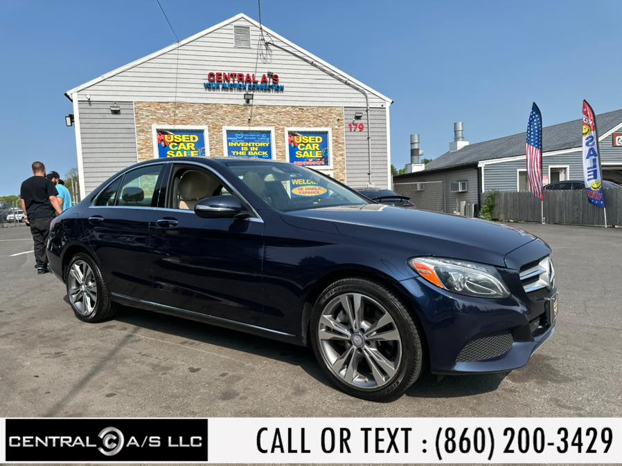 2017 Mercedes-Benz C-Class C 300 4MATIC Sedan with Luxury Pkg, available for sale in East Windsor, Connecticut | Central A/S LLC. East Windsor, Connecticut 2017 Mercedes-Benz C-Class C 300 4MATIC Sedan with Luxury Pkg, available for sale in East Windsor, Connecticut | Central A/S LLC. East Windsor, Connecticut