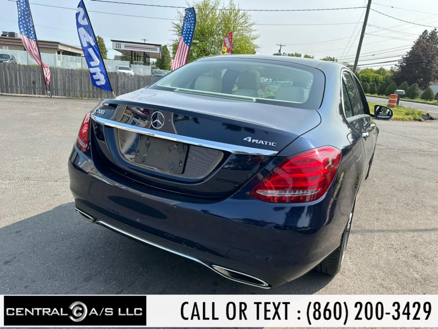 2017 Mercedes-Benz C-Class C 300 4MATIC Sedan with Luxury Pkg, available for sale in East Windsor, Connecticut | Central A/S LLC. East Windsor, Connecticut 2017 Mercedes-Benz C-Class C 300 4MATIC Sedan with Luxury Pkg, available for sale in East Windsor, Connecticut | Central A/S LLC. East Windsor, Connecticut