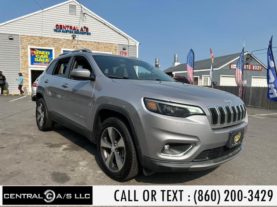 2019 Jeep Cherokee Limited 4x4, available for sale in East Windsor, Connecticut | Central A/S LLC. East Windsor, Connecticut