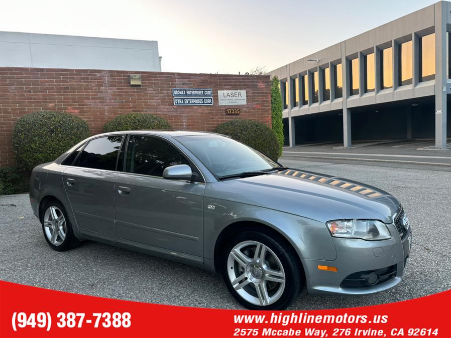 2008 Audi A4 S line 4dr Sdn Auto SE 2.0T quattro, available for sale in Irvine, California | High Line Motors LLC. Irvine, California 2008 Audi A4 S line 4dr Sdn Auto SE 2.0T quattro, available for sale in Irvine, California | High Line Motors LLC. Irvine, California