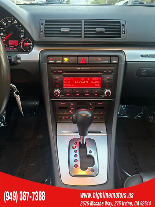 2008 Audi A4 S line 4dr Sdn Auto SE 2.0T quattro, available for sale in Irvine, California | High Line Motors LLC. Irvine, California 2008 Audi A4 S line 4dr Sdn Auto SE 2.0T quattro, available for sale in Irvine, California | High Line Motors LLC. Irvine, California