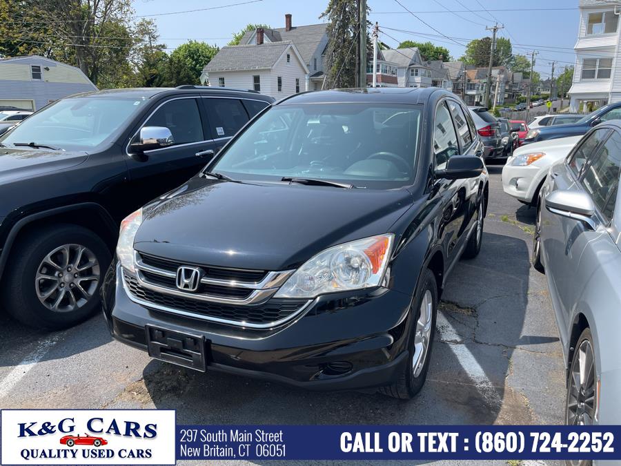 2010 Honda CR-V 4WD 5dr EX, available for sale in New Britain, Connecticut | K and G Cars . New Britain, Connecticut