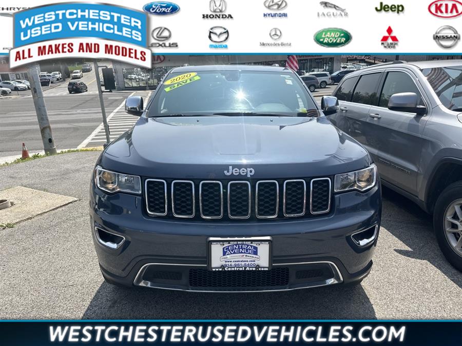 2020 Jeep Grand Cherokee Limited, available for sale in White Plains, New York | Westchester Used Vehicles. White Plains, New York 2020 Jeep Grand Cherokee Limited, available for sale in White Plains, New York | Westchester Used Vehicles. White Plains, New York