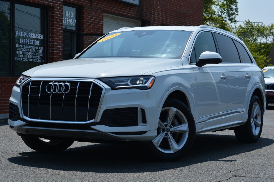 Used 2020 Audi Q7 in ENFIELD, Connecticut | Longmeadow Motor Cars. ENFIELD, Connecticut