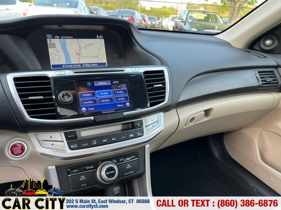 2013 Honda Accord Sdn 4dr V6 Auto EX-L w/Navi, available for sale in East Windsor, Connecticut | Car City LLC. East Windsor, Connecticut 2013 Honda Accord Sdn 4dr V6 Auto EX-L w/Navi, available for sale in East Windsor, Connecticut | Car City LLC. East Windsor, Connecticut