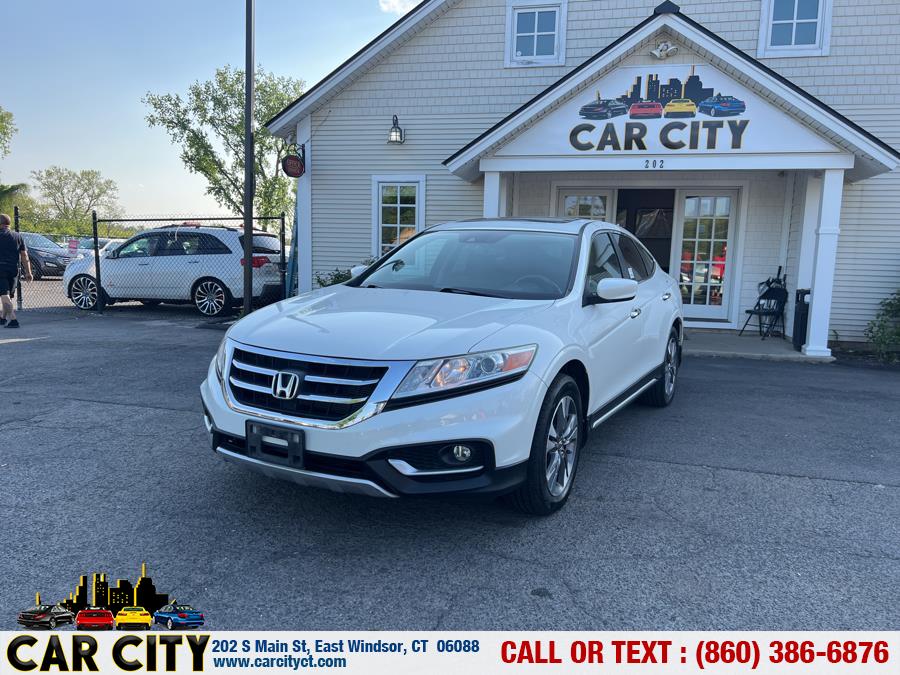 2014 Honda Crosstour 4WD V6 5dr EX-L, available for sale in East Windsor, Connecticut | Car City LLC. East Windsor, Connecticut 2014 Honda Crosstour 4WD V6 5dr EX-L, available for sale in East Windsor, Connecticut | Car City LLC. East Windsor, Connecticut