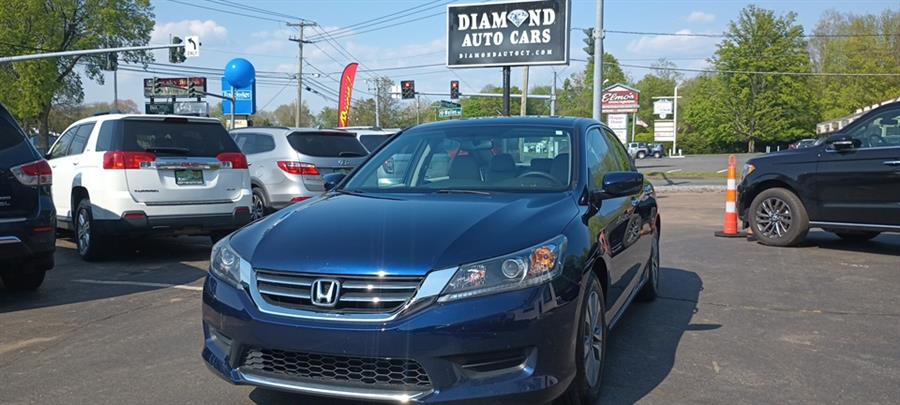 2015 Honda Accord Sedan 4dr I4 CVT LX, available for sale in Vernon, Connecticut | TD Automotive Enterprises LLC DBA Diamond Auto Cars. Vernon, Connecticut