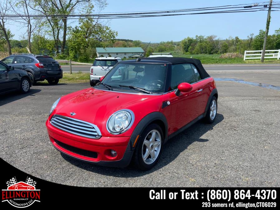 2009 MINI Cooper Convertible 2dr, available for sale in Ellington, Connecticut | Ellington Automotive LLC. Ellington, Connecticut