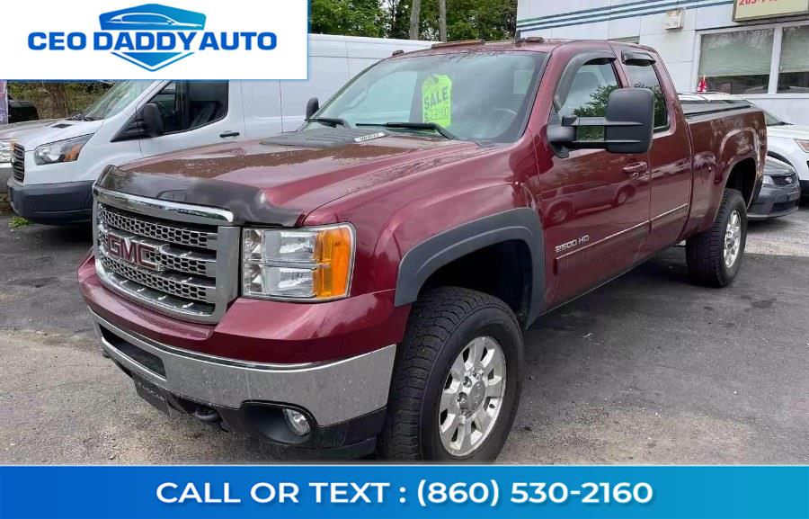 2013 GMC Sierra 2500HD 4WD Ext Cab 144.2" SLT, available for sale in Online only, Connecticut | CEO DADDY AUTO. Online only, Connecticut