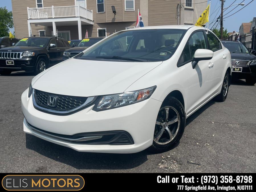 2015 Honda Civic Sedan 4dr CVT SE, available for sale in Irvington, New Jersey | Elis Motors Corp. Irvington, New Jersey 2015 Honda Civic Sedan 4dr CVT SE, available for sale in Irvington, New Jersey | Elis Motors Corp. Irvington, New Jersey