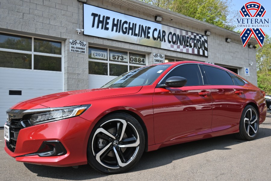 2021 Honda Accord Sedan Sport SE 1.5T CVT, available for sale in Waterbury, Connecticut | Highline Car Connection. Waterbury, Connecticut