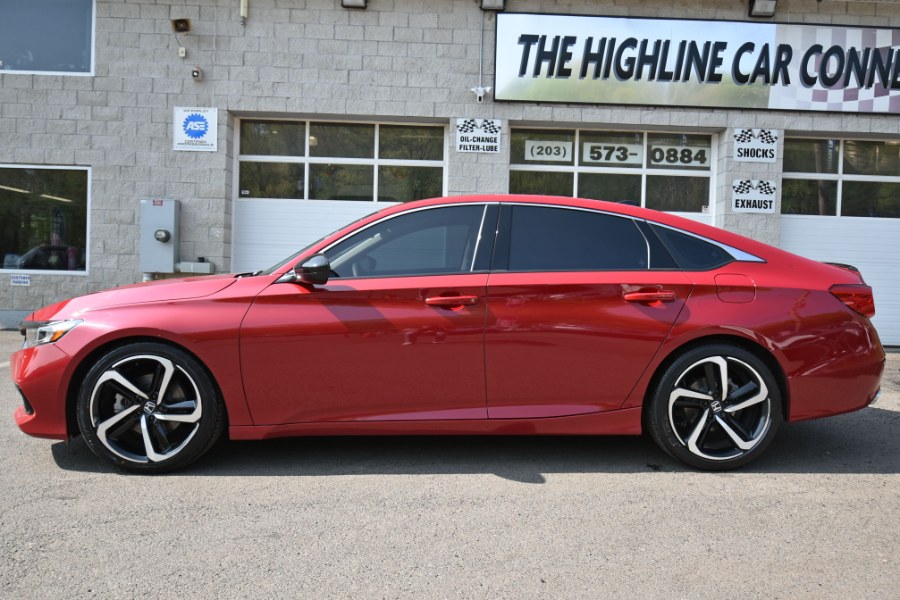 2021 Honda Accord Sedan Sport SE 1.5T CVT, available for sale in Waterbury, Connecticut | Highline Car Connection. Waterbury, Connecticut 2021 Honda Accord Sedan Sport SE 1.5T CVT, available for sale in Waterbury, Connecticut | Highline Car Connection. Waterbury, Connecticut