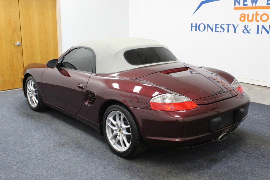 2004 Porsche Boxster 2dr Roadster 5-Spd Manual, available for sale in Plainville, Connecticut | New England Auto Sales LLC. Plainville, Connecticut 2004 Porsche Boxster 2dr Roadster 5-Spd Manual, available for sale in Plainville, Connecticut | New England Auto Sales LLC. Plainville, Connecticut