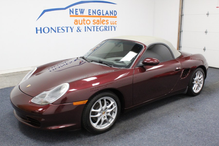 2004 Porsche Boxster 2dr Roadster 5-Spd Manual, available for sale in Plainville, Connecticut | New England Auto Sales LLC. Plainville, Connecticut 2004 Porsche Boxster 2dr Roadster 5-Spd Manual, available for sale in Plainville, Connecticut | New England Auto Sales LLC. Plainville, Connecticut