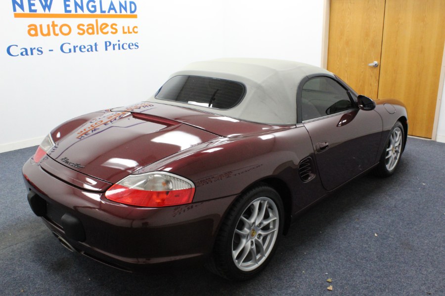 2004 Porsche Boxster 2dr Roadster 5-Spd Manual, available for sale in Plainville, Connecticut | New England Auto Sales LLC. Plainville, Connecticut 2004 Porsche Boxster 2dr Roadster 5-Spd Manual, available for sale in Plainville, Connecticut | New England Auto Sales LLC. Plainville, Connecticut