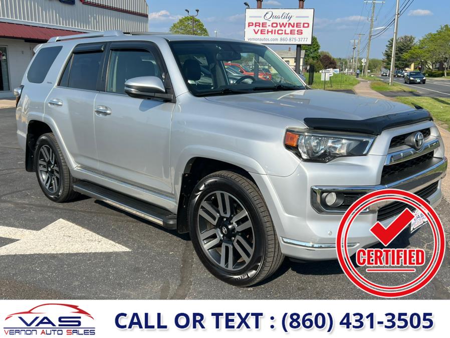 2014 Toyota 4Runner 4WD 4dr V6 Limited (Natl), available for sale in Manchester, Connecticut | Vernon Auto Sale & Service. Manchester, Connecticut 2014 Toyota 4Runner 4WD 4dr V6 Limited (Natl), available for sale in Manchester, Connecticut | Vernon Auto Sale & Service. Manchester, Connecticut