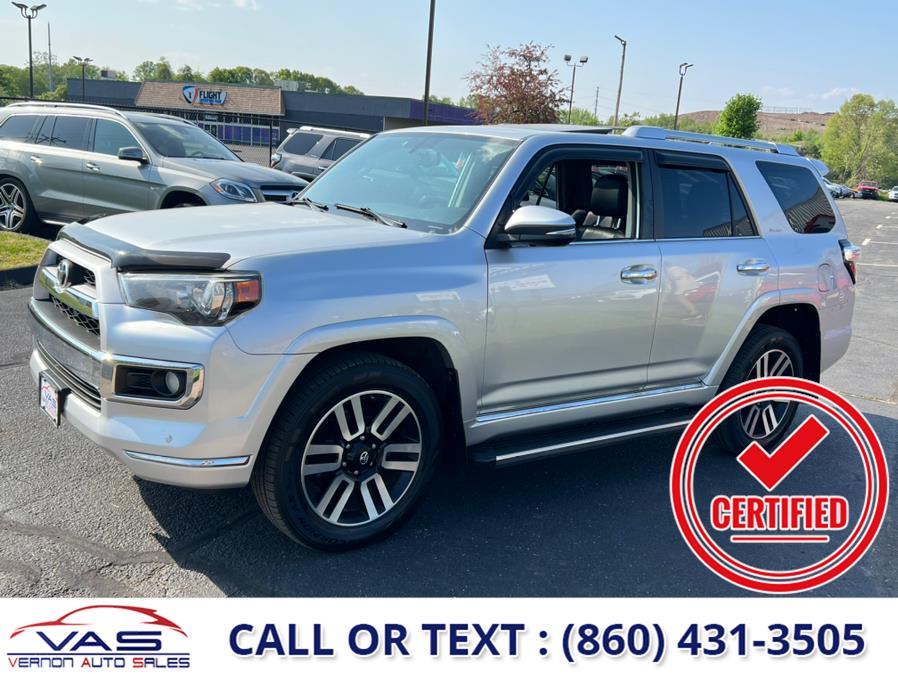 2014 Toyota 4Runner 4WD 4dr V6 Limited (Natl), available for sale in Manchester, Connecticut | Vernon Auto Sale & Service. Manchester, Connecticut 2014 Toyota 4Runner 4WD 4dr V6 Limited (Natl), available for sale in Manchester, Connecticut | Vernon Auto Sale & Service. Manchester, Connecticut