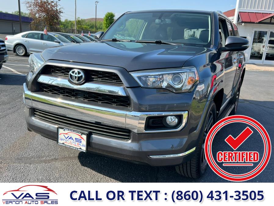 2015 Toyota 4Runner 4WD 4dr V6 Limited (Natl), available for sale in Manchester, Connecticut | Vernon Auto Sale & Service. Manchester, Connecticut 2015 Toyota 4Runner 4WD 4dr V6 Limited (Natl), available for sale in Manchester, Connecticut | Vernon Auto Sale & Service. Manchester, Connecticut