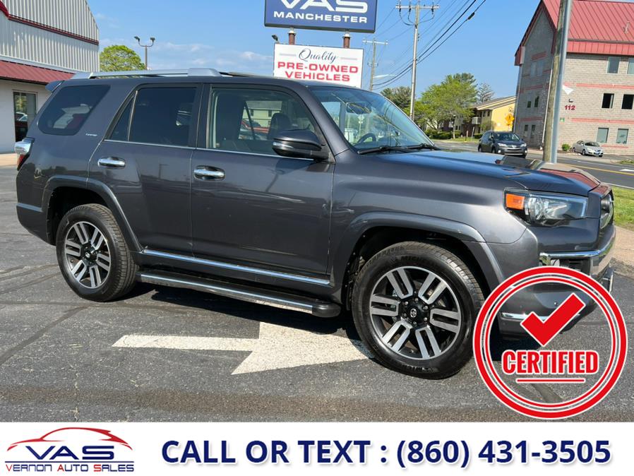 2015 Toyota 4Runner 4WD 4dr V6 Limited (Natl), available for sale in Manchester, Connecticut | Vernon Auto Sale & Service. Manchester, Connecticut 2015 Toyota 4Runner 4WD 4dr V6 Limited (Natl), available for sale in Manchester, Connecticut | Vernon Auto Sale & Service. Manchester, Connecticut