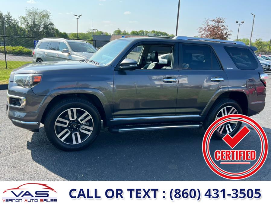 2015 Toyota 4Runner 4WD 4dr V6 Limited (Natl), available for sale in Manchester, Connecticut | Vernon Auto Sale & Service. Manchester, Connecticut 2015 Toyota 4Runner 4WD 4dr V6 Limited (Natl), available for sale in Manchester, Connecticut | Vernon Auto Sale & Service. Manchester, Connecticut